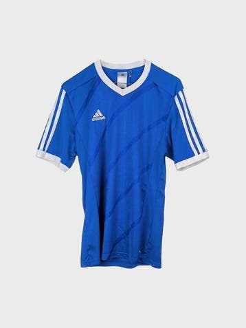 Adidas Sport T-shirt Heren maat S Blauw Vintage, Blauw, Ophalen of Verzenden, Zo goed als nieuw, Adidas