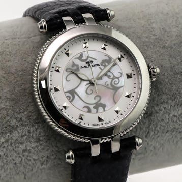 Murex - Swiss Made Watch - MUL530-SL-7 - Black Strap -, Nieuw