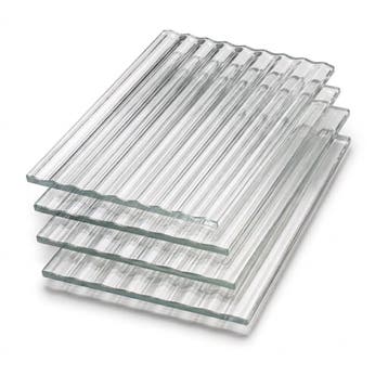 Geribbeld Glasset tbv Leicester Tuinverlichting, Verzenden, Nieuw