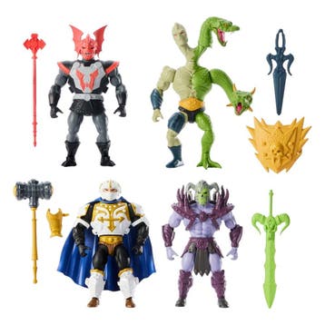Masters of the Universe Origins Action Figure 4-Pack Excl..., Ophalen of Verzenden, Nieuw