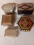 Kist (5) - Hout, Been, Schelp, Metaal