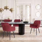 24goodz Eetkamerstoel met Armleuning - Ergonomisch Ontwerp -, Huis en Inrichting, Verzenden, Nieuw