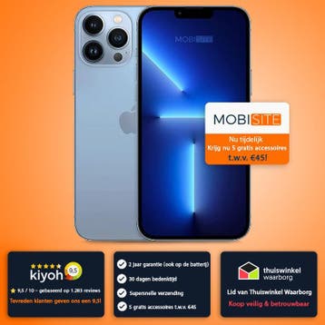 iPhone 13 Pro 128GB | 4 Gratis Accessoires – Accu tot 100%, Telecommunicatie, Mobiele telefoons | Apple iPhone, 128 GB, Verzenden