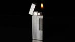 Dunill - Lines Pattern Rollagas Lighter - Zonder, Nieuw