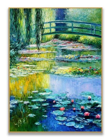 Stefano - Bridge Over Lily Pond