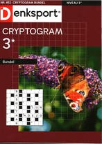Denksport Cryptogram Bundel - 452 2025, Boeken, Verzenden, Nieuw, Sport en Vrije tijd