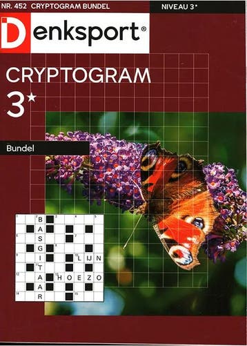 Denksport Cryptogram Bundel - 452 2025, Verzenden, Nieuw, Sport en Vrije tijd