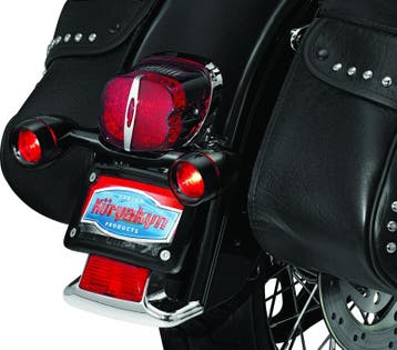 Kuryakyn Bullet Light Rear Turn Signal Bar Gloss Black, Ophalen of Verzenden, Nieuw