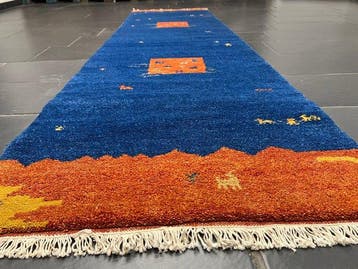 Gabbeh - Vloerkleed - 300 cm - 80 cm, Nieuw