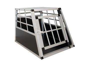 Veiling - Hondentransportbox aluminium M 54 x 69 x 51 cm, Nieuw