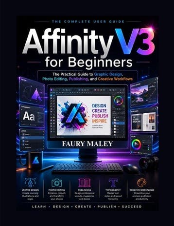 9798196523922 Affinity V3 for Beginners Faury Maley, Boeken, Verzenden, Nieuw, Faury Maley