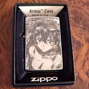 Zippo - Asuka Langley Evangelion - Aansteker - Staal, Nieuw
