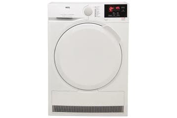 WEG=WEG: AEG 6000 serie T6DB72GP Condensdroger 7KG, 6 tot 8 kg, Verzenden, Zo goed als nieuw, Voorlader