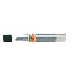 12 Potloodstiften Pentel 2B 0,5 mm zwart, Verzenden, Nieuw