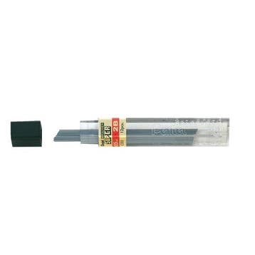 12 Potloodstiften Pentel 2B 0,5 mm zwart, Verzenden, Nieuw