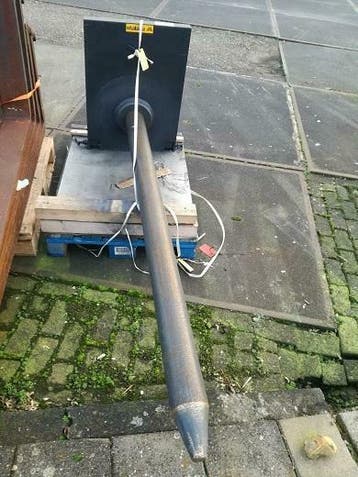 Tapijtdoorn | L= 2000 mm | diameter 120mm | 3600kg @ 1250mm, 1000 tot 2000 kg, Ophalen, Overige aandrijving, Overige merken