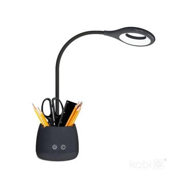 LED bureaulamp LUSIA 5W zwart - draadloos - 3000K + 4000K..., Ophalen of Verzenden, Nieuw