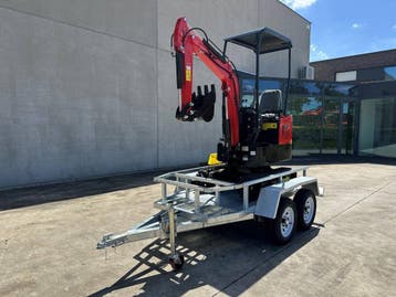Veiling: Minigraafmachine JPC HT12 Diesel 2025 Nieuw, Ophalen, Graafmachine