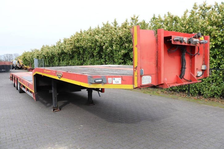 Veiling: Semi-Dieplader Broshuis E-2190/27 2002, Auto's, Vrachtwagens, BTW verrekenbaar, Overige brandstoffen, Overige kleuren