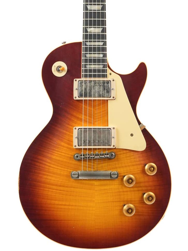 Gibson 1959 Les Paul Standard Reissue Light Aged Cherry T..., Muziek en Instrumenten, Snaarinstrumenten | Gitaren | Elektrisch