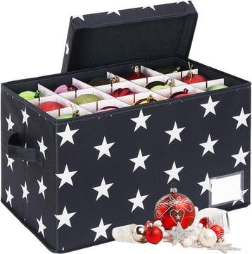 2dekans | Kerstballen opbergbox - voor 30 ballen - met, Diversen, Kerst, Ophalen of Verzenden, Zo goed als nieuw