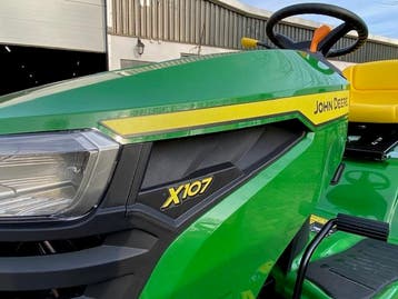John Deere X107 nieuw model., Tuin en Terras, Elektrische starter, John deere, Nieuw, Ophalen of Verzenden