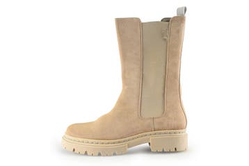 Bullboxer Chelsea boots in maat 40 Beige, Verzenden, Beige, Overige typen, Zo goed als nieuw