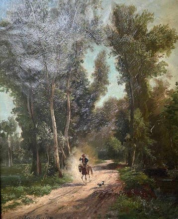 Saverio Xavier Della Gatta (act.1777-1829) - Paesaggio di, Antiek en Kunst, Kunst | Schilderijen | Klassiek