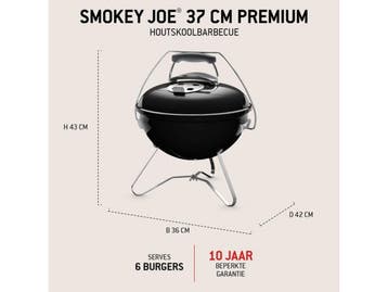 Weber Smokey Joe® Premium - Houtskoolbarbecue - Ø 37 cm -, Verzenden, Nieuw