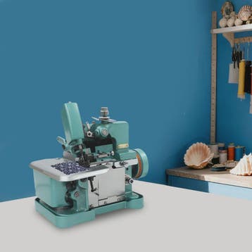 150W Elektrische Overlock Machine - Desktop Model met Voetpe, Hobby en Vrije tijd, Verzenden, Nieuw