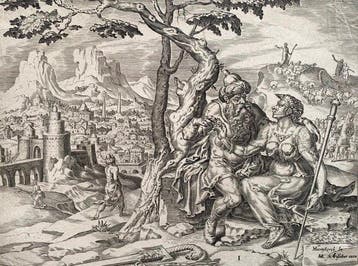 Maarten van Heemskerck (1498-1574) by Harmen Jansz. Muller, Antiek en Kunst
