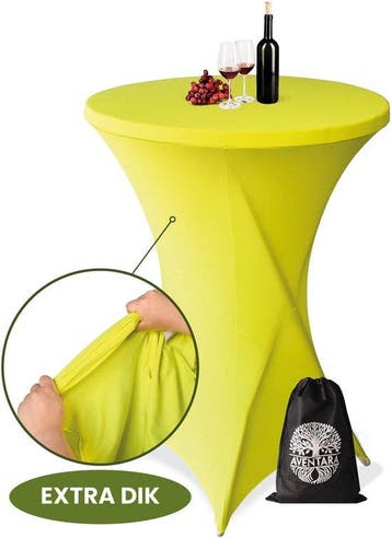 Statafelrok Geel x 1 – 80-85 x 110 cm – Luxe Extra Dikke St, Verzenden, Nieuw