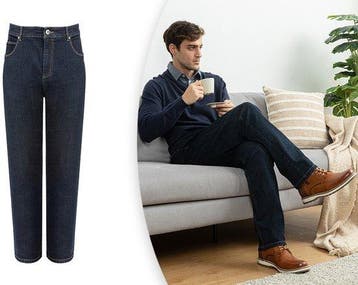 2dekans | Milanoro - Stijlvolle jeansbroek voor heren -, Kleding | Heren, Spijkerbroeken en Jeans, Ophalen of Verzenden, Zo goed als nieuw