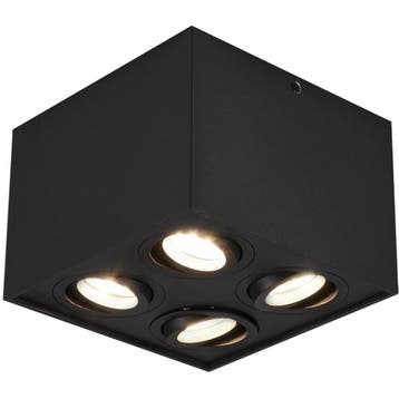 LED Plafondspot - Trion Bisqy - GU10 Fitting - 4-lichts -, Ophalen of Verzenden, Nieuw