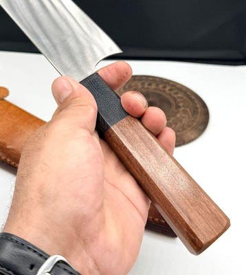 Keukenmes - Japanse stijl. Professioneel handgemaakt