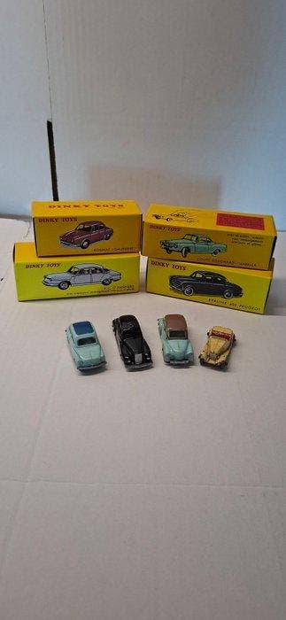 1:43 - Modelauto (8) - Dinky Toy/Atlas en Sifu - Zeldzame, Nieuw