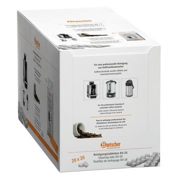 Reinigingstabletten KV-20 | Koffieapparaten | 20x 10, Verzenden, Nieuw in verpakking