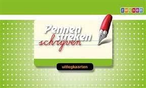 Pennenstreken versie 2 Uitlegkaarten groep 3 Verbonden schri, Boeken, Schoolboeken, Verzenden, Nieuw