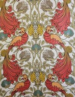 De Phoenix, exclusieve stof van William Morris - 300x280cm -