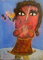 Juan García Ripollés (1932) - Chica de las mariposas