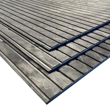 Channelply Rabat Plaat Zwart geïmpregneerd 2440x1220mm –, Ophalen of Verzenden, Nieuw