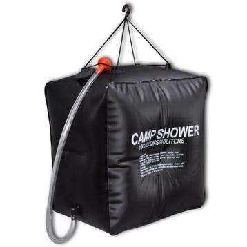 vidaXL Campingdouche Solar 40 L, Caravans en Kamperen, Kampeeraccessoires, Verzenden, Nieuw