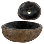 Wasbak | Wastafel | Natuursteen | 30-35x25-30cm | Ovaal, Verzenden, Nieuw
