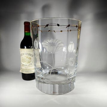 Moser - Koeler - Ice bucket modelPaula - Kristal, Antiek en Kunst, Antiek | Glas en Kristal