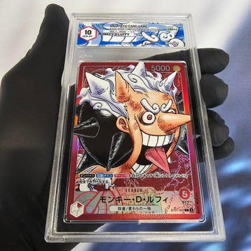 One Piece Graded card - Monkey.D.Luffy (Base Shop Limited) -, Nieuw