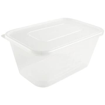 Plastic magnetronbakken, 100cl (Box 250), Verzenden, Nieuw in verpakking