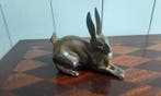 P. Chenet - Beeldje, Konijn - 10 cm - Brons, Antiek en Kunst