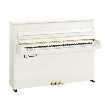 Yamaha B10 TC3 PWH messing TransAcoustic 3 piano, Nieuw, Wit, Piano