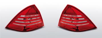 Achterlichten Mercedes C-klasse W203 Sedan 2000-2004 | LED |, Verzenden, Nieuw, Mercedes-Benz