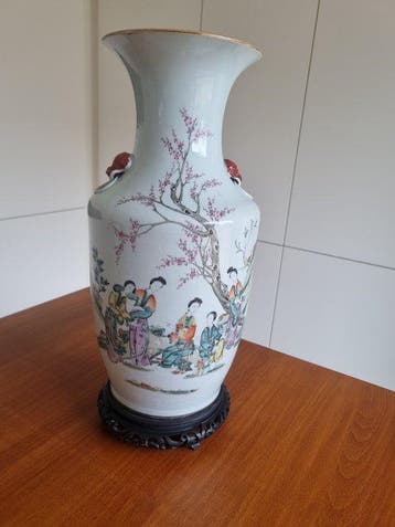 Vaas - Porselein - China - Qing Dynasty 19th century (Zonder
